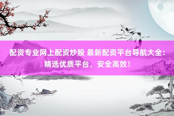 配资专业网上配资炒股 最新配资平台导航大全：精选优质平台，安全高效！